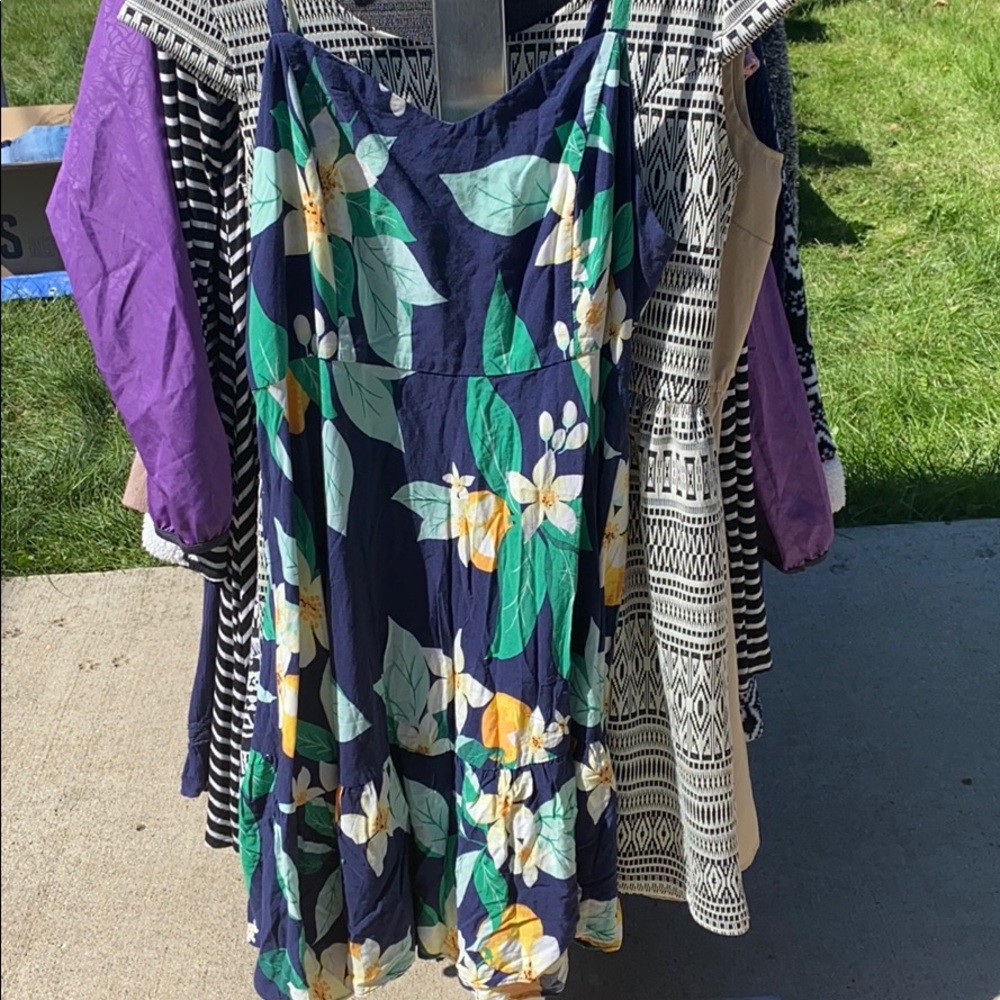 Floral summer dress